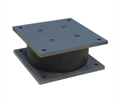 Rakennuksille, korkeille siltoille tai muille rakenteille korkea vaimennuseristyskumilaakeri (HDRB)